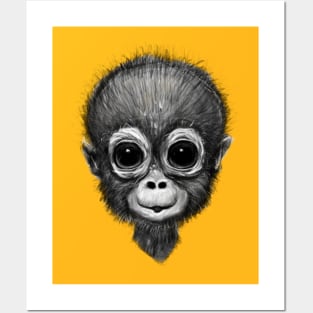 Baby Monkey Posters and Art